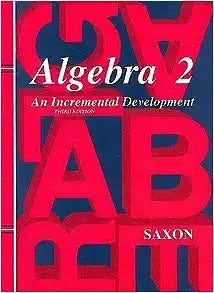 Algebra 2 - set of 3