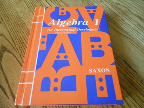 Algebra 1 (2nd ed)