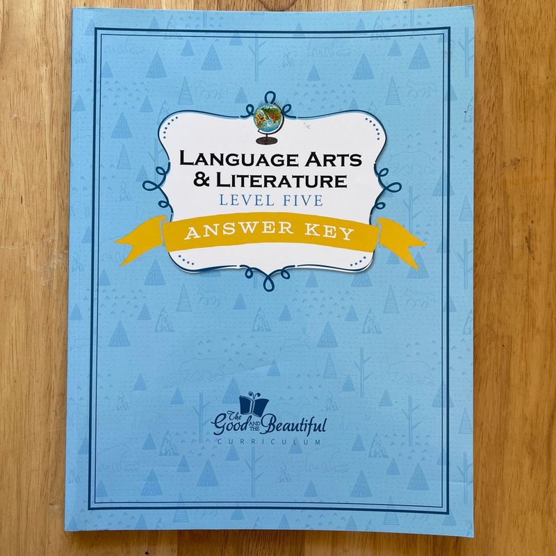 Language Arts & Literature Answer Key - Level 5