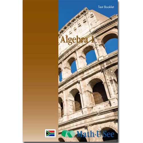 Algebra 1 - Test Book