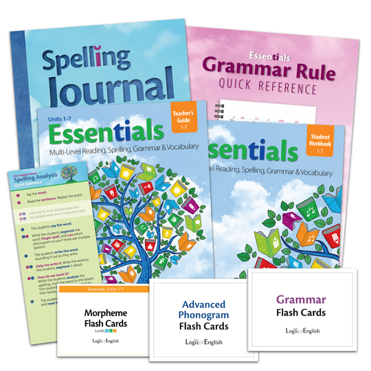 Logic of English - Essentials 1-7 set