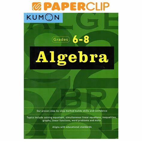 Algebra - Grades 6-8