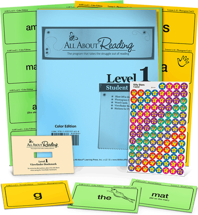 All About Reading - Flashcards (Level 1-4)