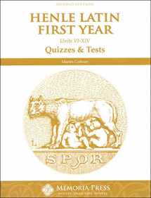 First Year Henle Latin Units VI-XIV (2nd Ed.) - Quiz/Test
