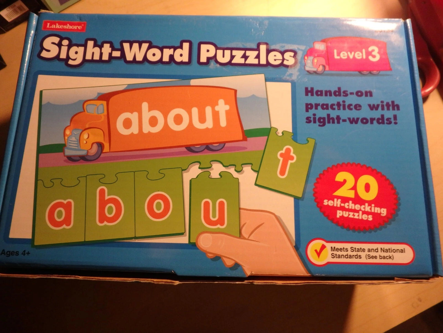 Sight-Word Puzzles - Level 3