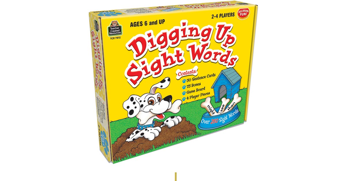 Digging up Sight Words