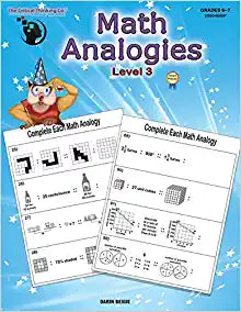 Critical Thinking- Math Analogies Level 3