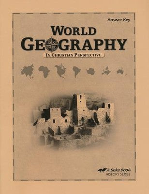 World Geography (2nd ed.) - Answer Key