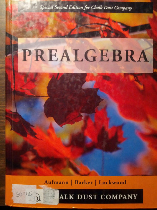 PreAlgebra - set of 2