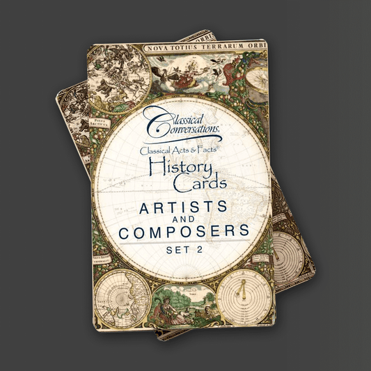 History Cards - Artists & Composerts Set 2