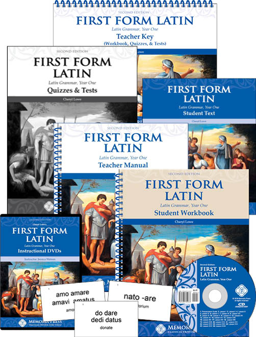 First Form Latin - set of 6