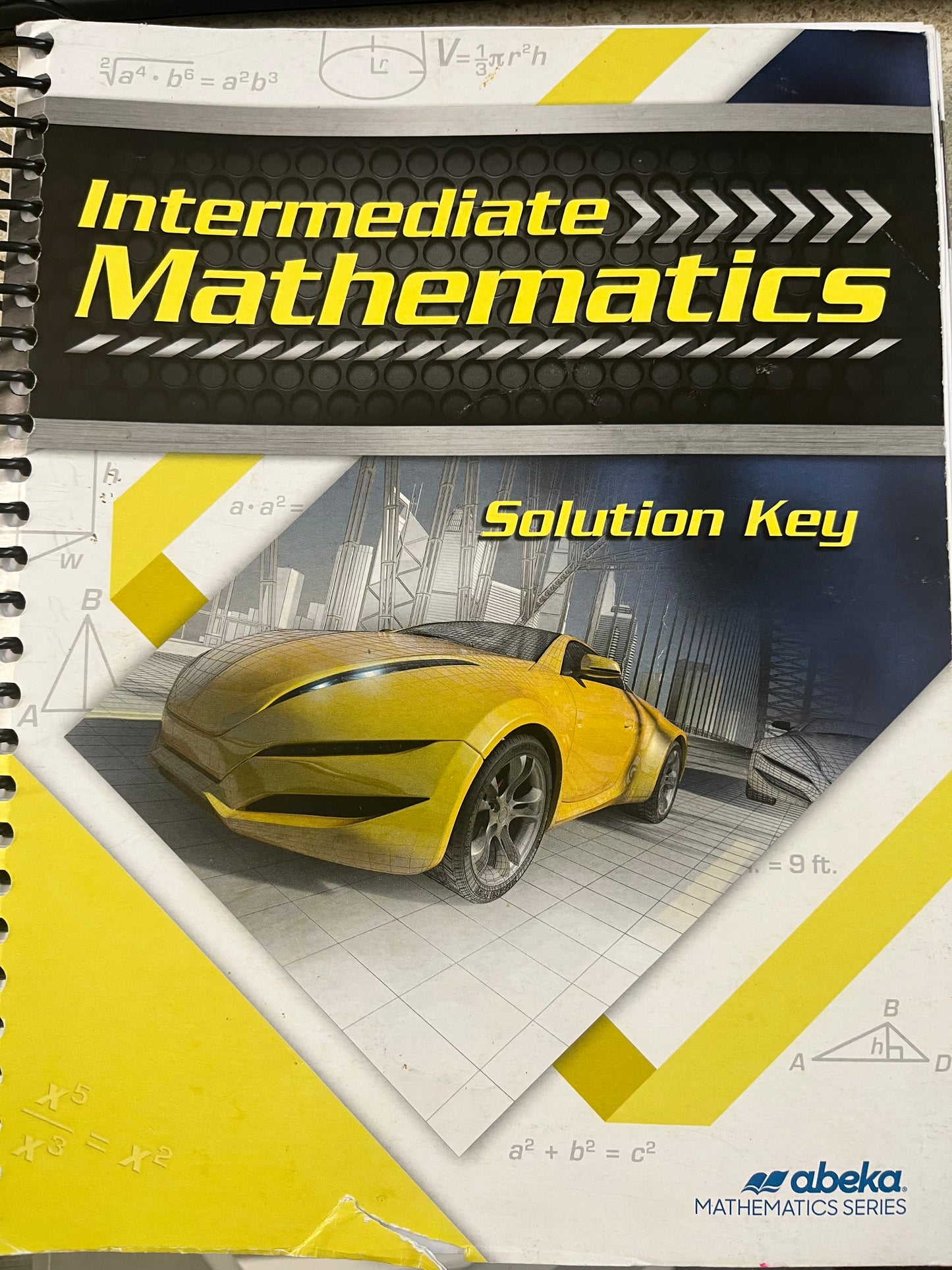 Intermediate Mathematics - Solution Key
