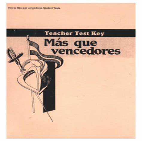 Spanish 2 Mas Que Vencedores - Test Key