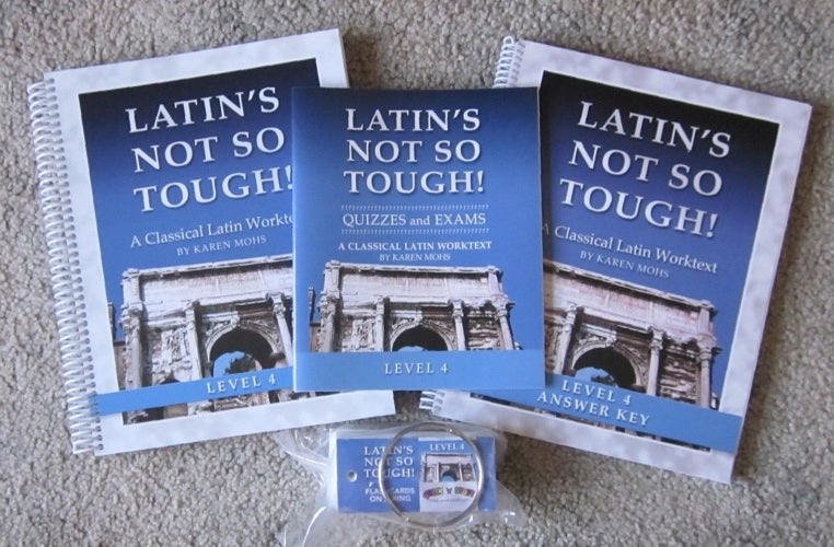 Latin's Not so Tough Level 4 - set of 3