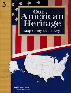 Our American Heritage - Map Skills Key