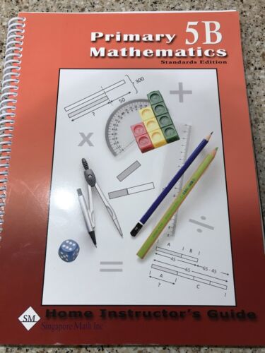 Primary Mathematics 5 - Home Instructor's Manual - set of 2