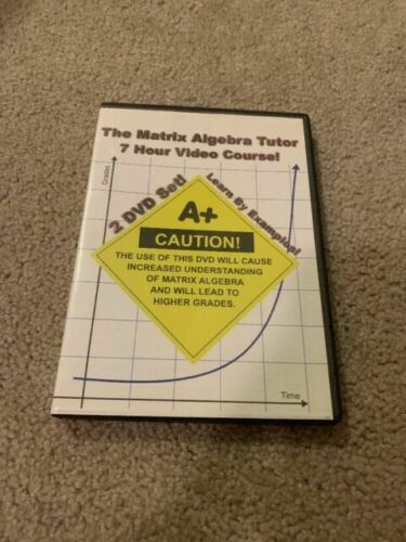 Algebra Tutor DVD course