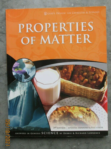 God's Design for Chemistry - Properties of Matter