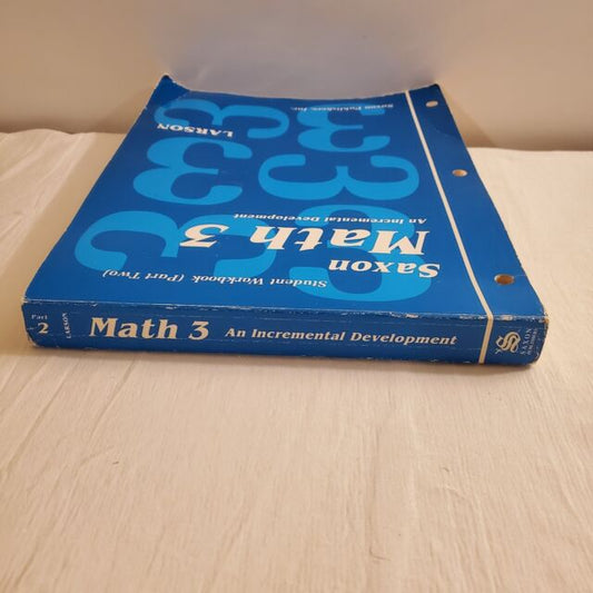 Math 3 - 2nd Semester Student Book