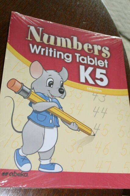 Numbers Writing Tablet K