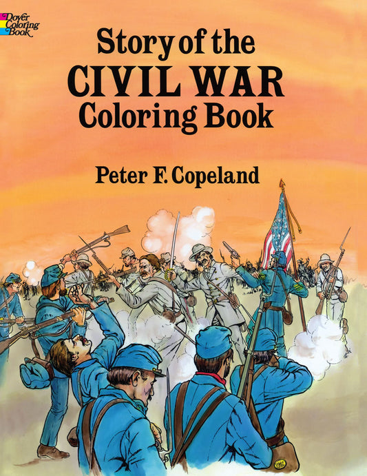 Story of the Civil War Coloring Book
