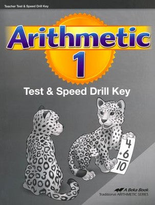 Arithmetic 1 - Test and Speed Drills Key