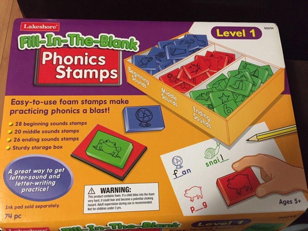 Fill In the Blank Phonics Stamps