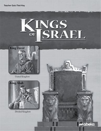 King of Israel - Quiz/Test Key