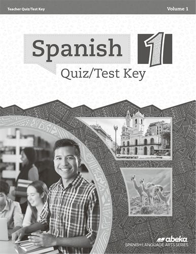 Spanish 1 - Quizzes/Test Vol 1
