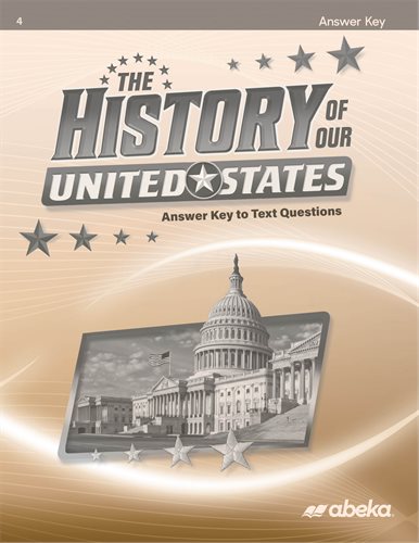 The History of Our United States (5th ed) - Answer key