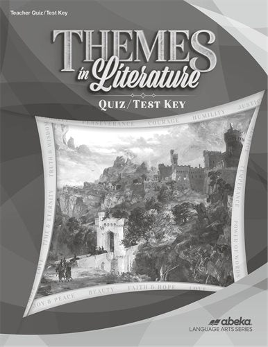 Themes in Literature (5th ed.) - Test/Quiz Key