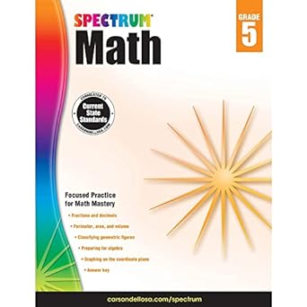Spectrum Math - Grade 5