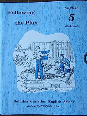 English 5 - Following the Plan - Set of 2