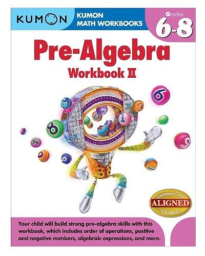 Pre-Algebra Workbook II - Grades 6-8