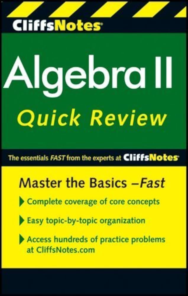 Algebra II - Quick Review
