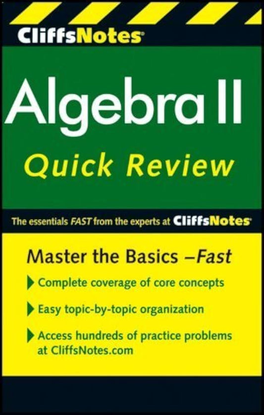 Algebra II - Quick Review