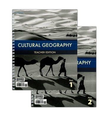 Cultural Geography (5th ed) 2 Vol Teacher Edition