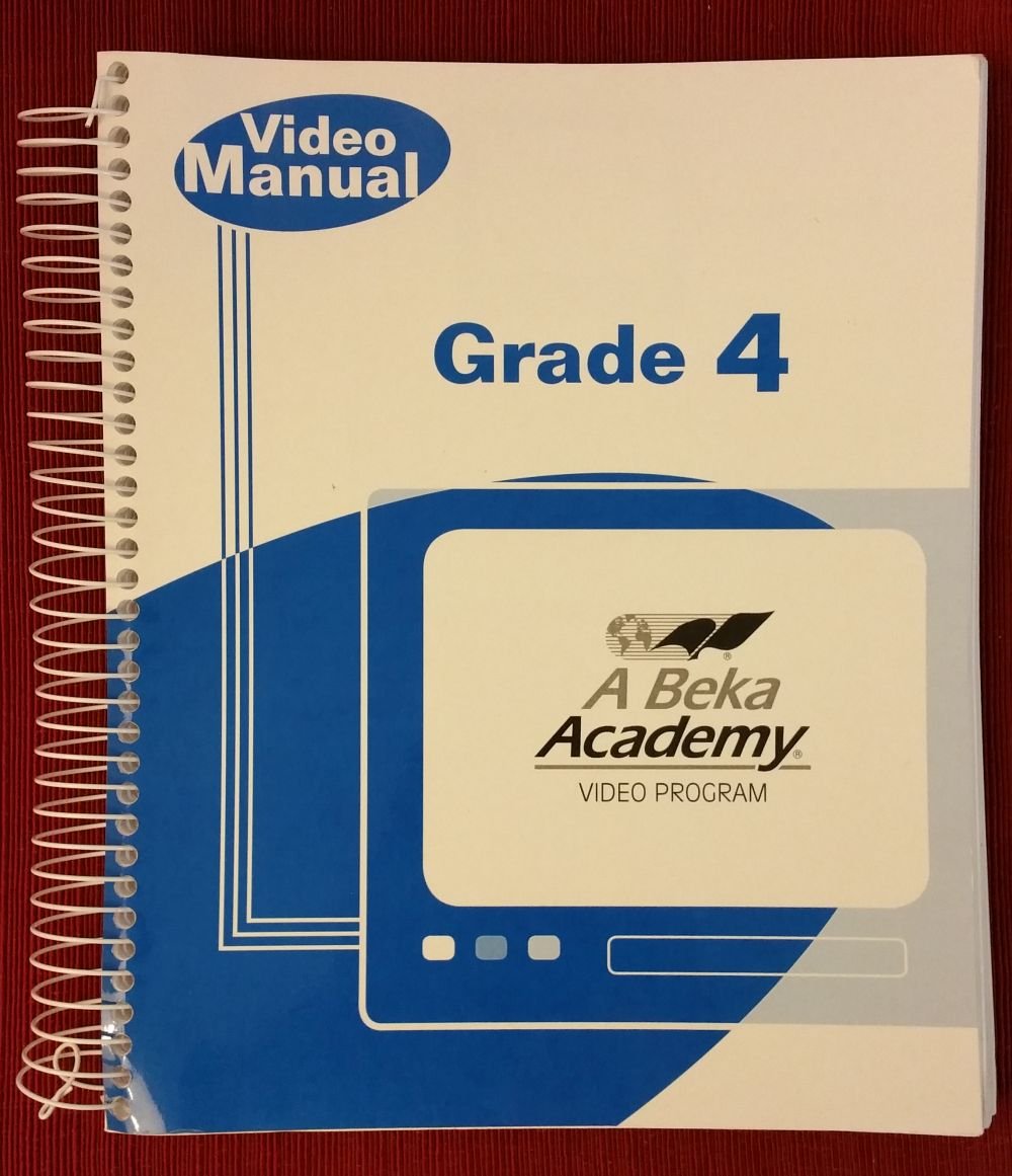 Grade 4 Video Manual
