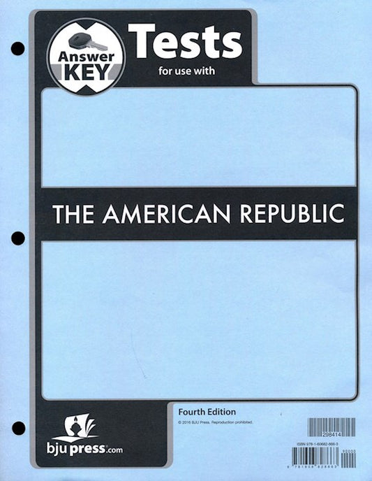 The American Republic (4th ed) Tests