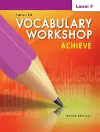 Vocabulary Workshop Level F