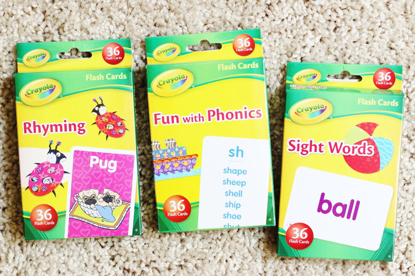 Sight Words Flash Cards