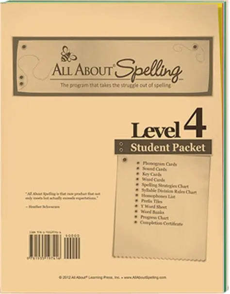 All About Spelling 4 - set of 2