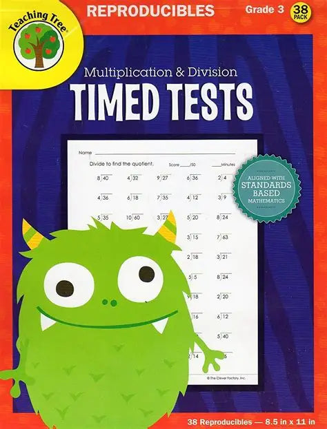 Multiplication & Division Timed Tests (Grade 3)