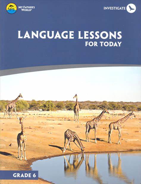 Language Lessons for Today - Grade 6