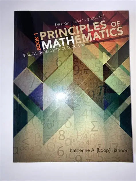 Principles of Mathematics- book  1