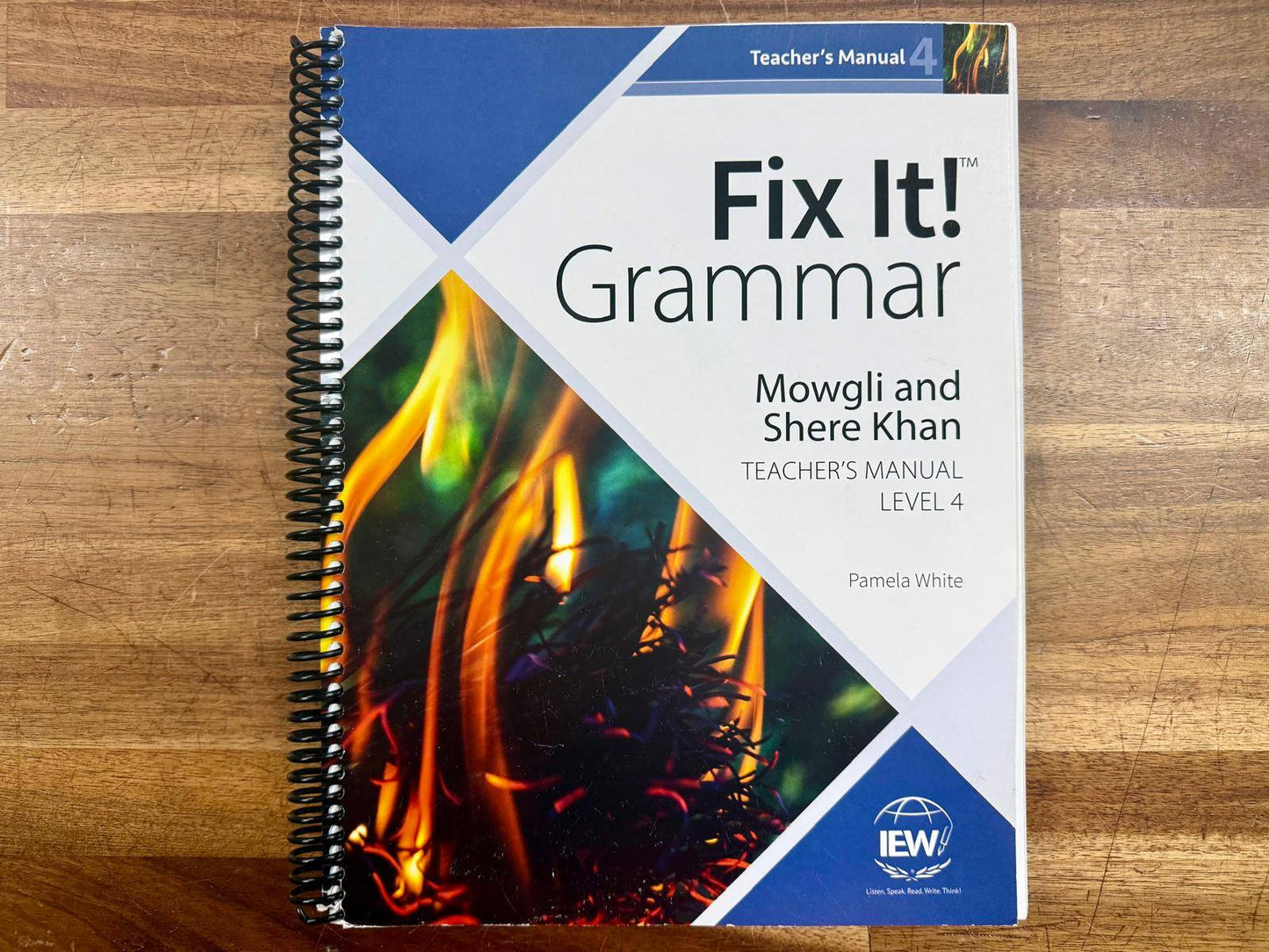 Fix it! Grammar - Mowgli and Shere Khan (Teachers Manual)