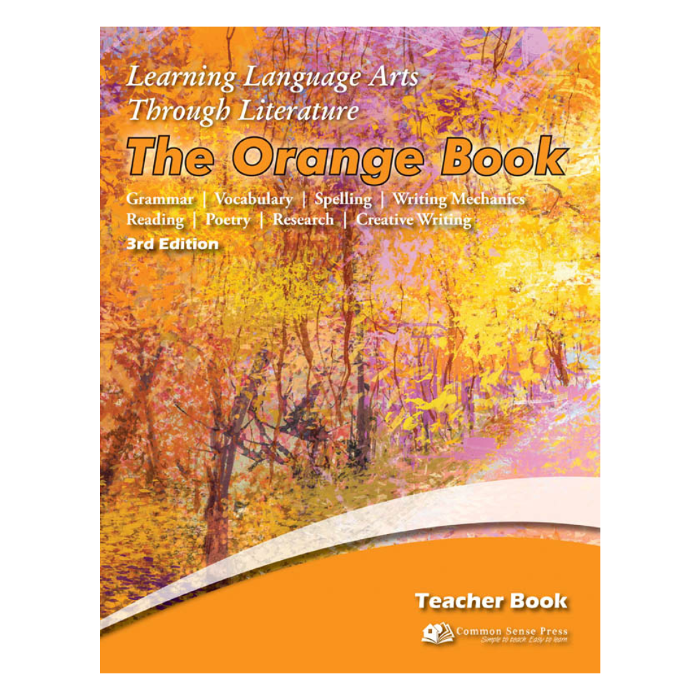 Learning Language Arts Through Literature - Orange
