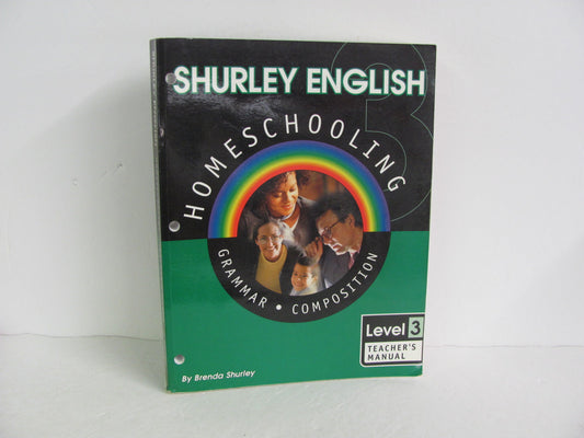 Shurley English 3 - Teachers Manual