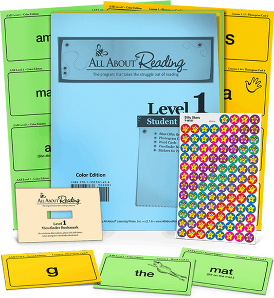 All About Reading - Flashcards (Level 1-4)