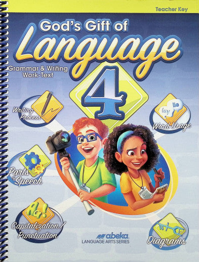 Gods Gift Language Arts 4 - Teacher Key